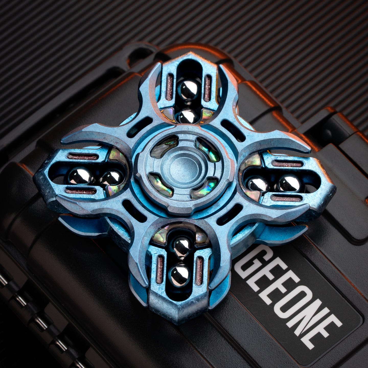 Hand Spinner – MOT Oracle | Crystal Zirconium Aluminum EDC Fidget