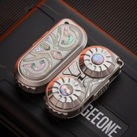 Stainless Steel (white shell crystal sealing)