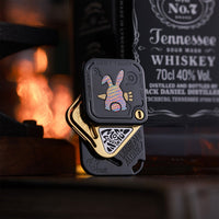 Blackened Zirconium+Mokuti plate