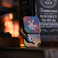 Oil Slick Zirconium + Mokuti plate
