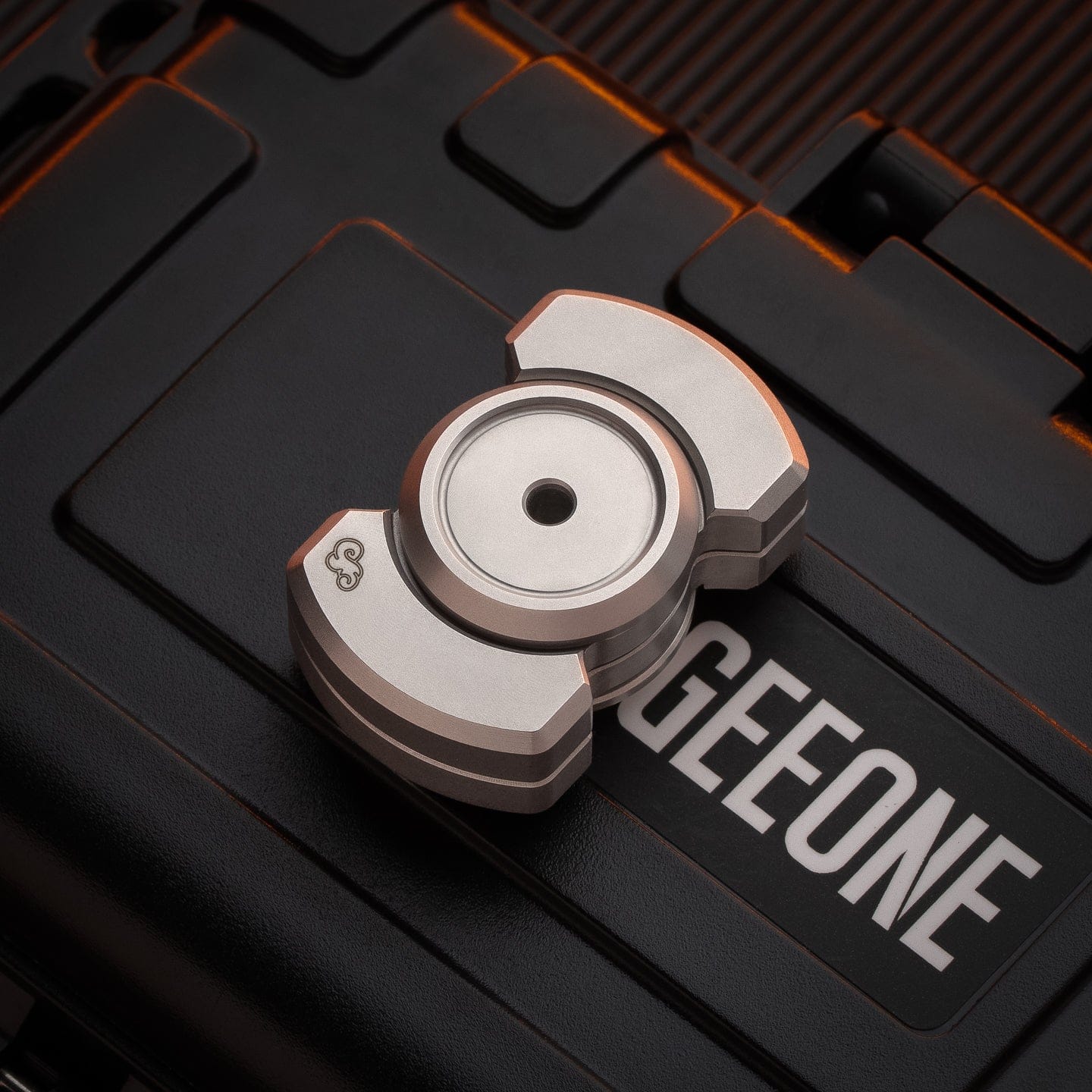 Fidget Slider – Mr. Wang Three Body Cube Mini | Stainless Steel EDC Cube Slider