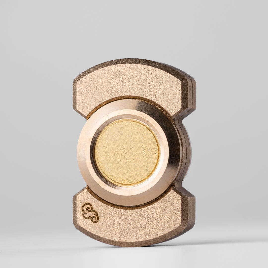 Fidget Spinner EDC – Three Body Cube Series | Stainless Steel Zirconium Brass Copper PEI
