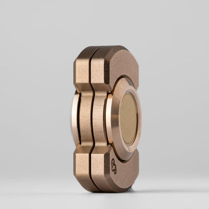 Fidget Spinner EDC – Three Body Cube Series | Stainless Steel Zirconium Brass Copper PEI