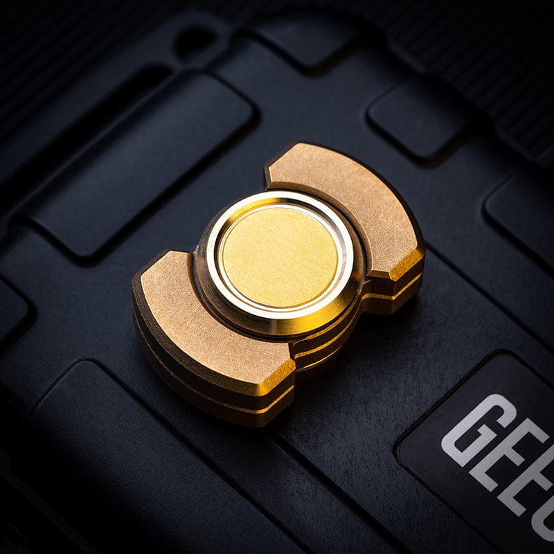 Fidget Spinner EDC – Three Body Cube Series | Stainless Steel Zirconium Brass Copper PEI