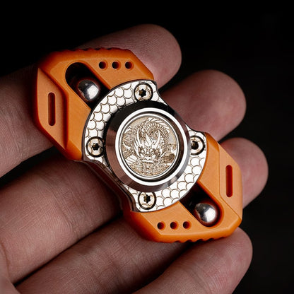 Fidget Spinner – Mr. Wang Viper Mini | Aluminum Copper Zirconium Carbon Fiber EDC Gyro