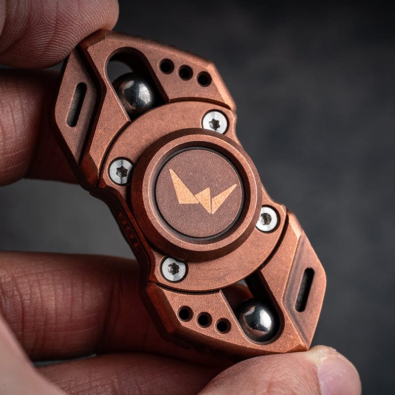 Fidget Spinner – Mr. Wang Viper Mini | Aluminum Copper Zirconium Carbon Fiber EDC Gyro