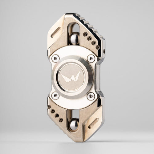 Fidget Spinner – Mr. Wang Viper 1.0 | Brass Copper Zirconium Stainless Steel EDC Gyro