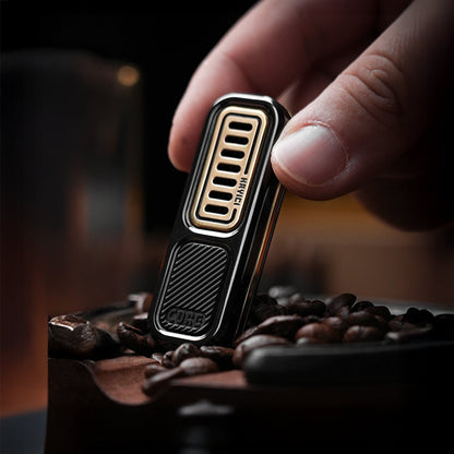 Tactile Slider – MUYI Eraser Core | PEI Zirconium Brass Stainless Steel EDC Push Slider