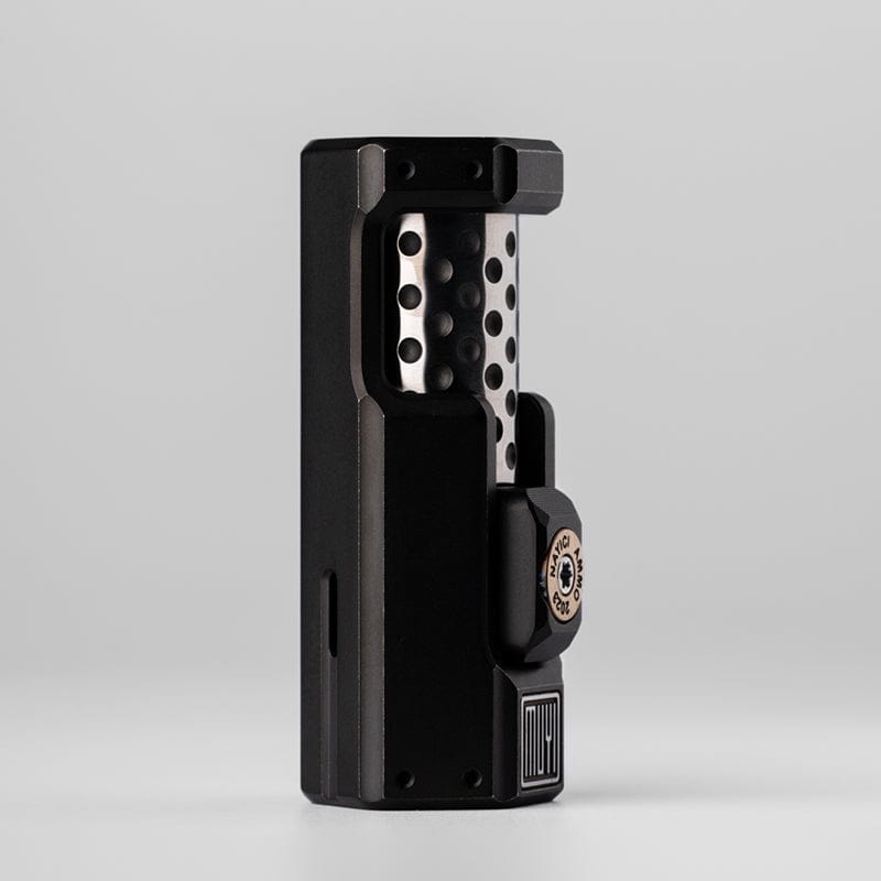 Slider Fidget Toy – MUYI Musketeer | Damascus Titanium Zirconium Glow EDC Modular