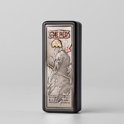 EDC Slider – MX MX-1 | Titanium Zirconium Stainless Steel Splash Ink Fidget