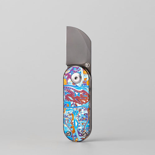 Folding Knife – New Play Capsule Pocket Knife | S390 Titanium EDC Multi Tool