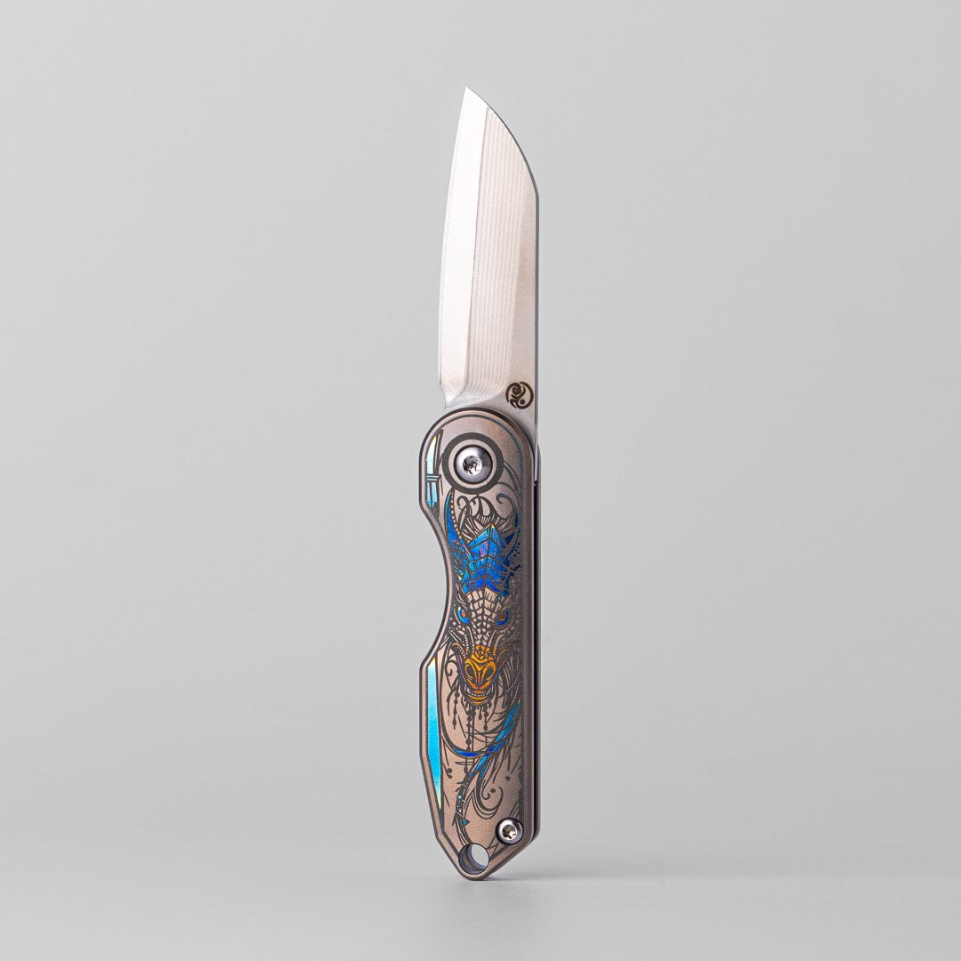 Pocket Knife EDC – New Play Yu Jingzi | ZDP189 M390 Titanium Engraving Multi Tool