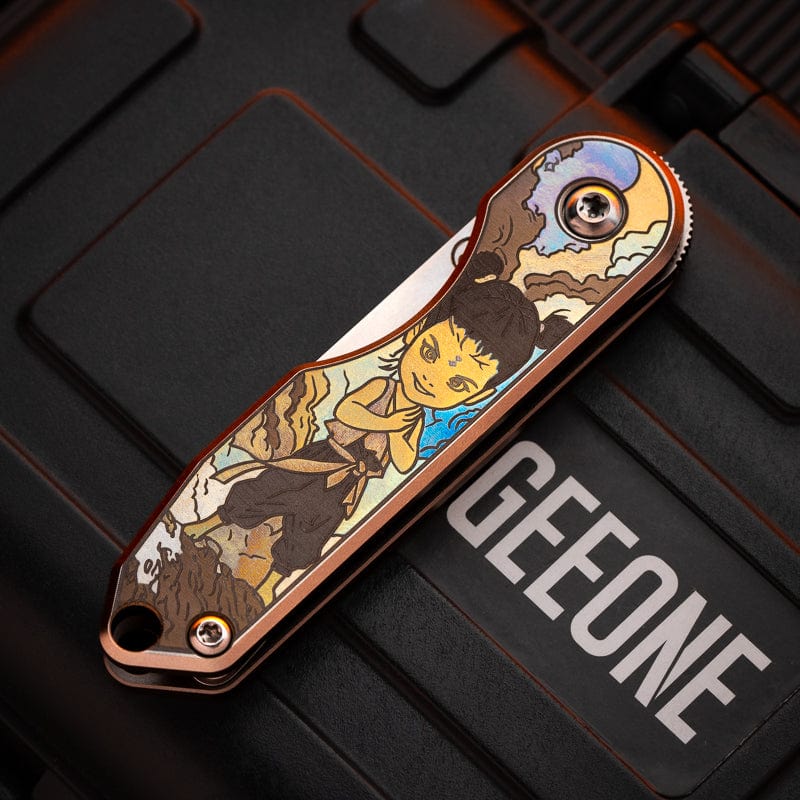 Pocket Knife EDC – New Play Yu Jingzi | ZDP189 M390 Titanium Engraving Multi Tool