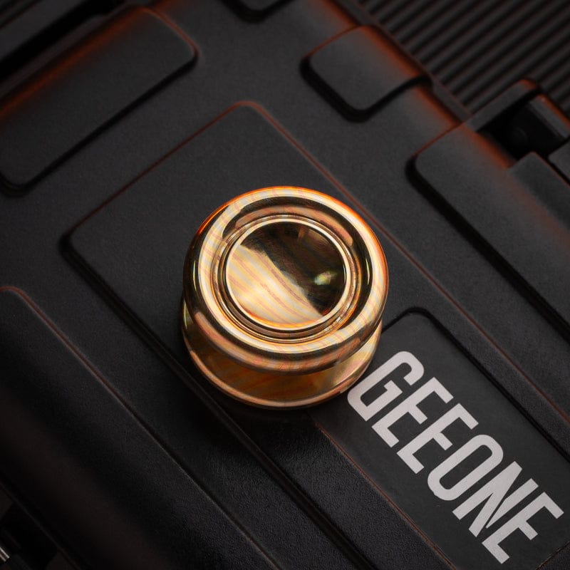 Gyroscope Toy – NewBee Casual | Stainless Steel Zirconium Titanium Mokume EDC Spinner