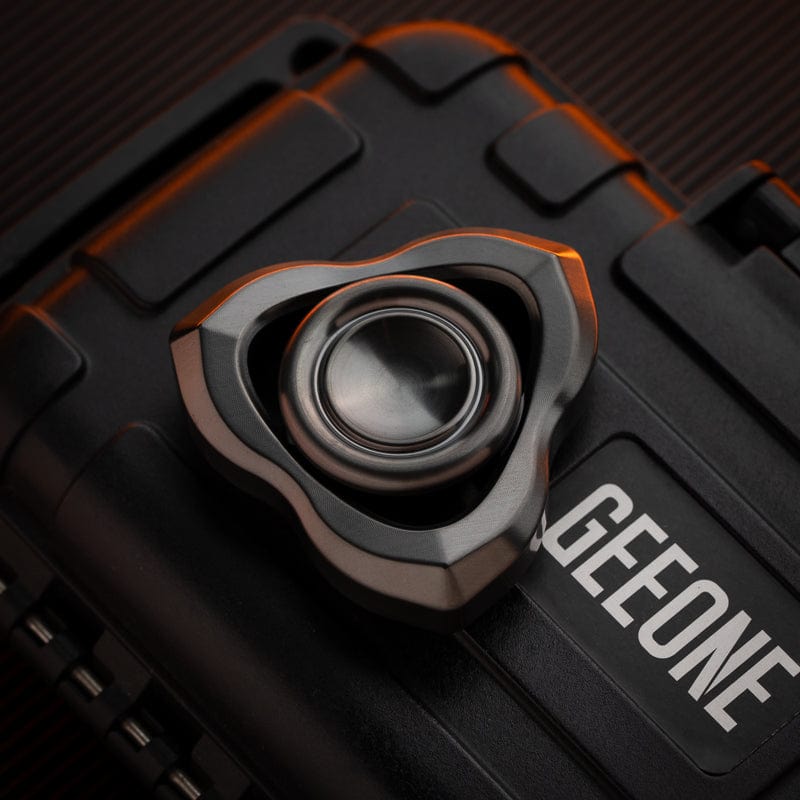 Gyroscope Toy – NewBee Casual | Stainless Steel Zirconium Titanium Mokume EDC Spinner