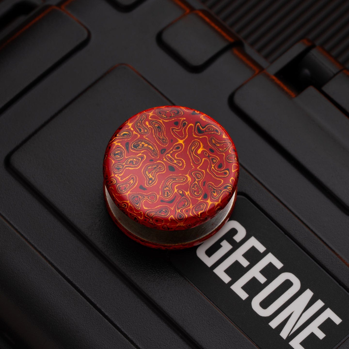 Spinner Upgrade – One Realm Lacquer Spinner Buttons | Stainless Steel Lacquer EDC Fidget Spinner Accessory