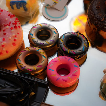 Fidget Coin – OS EDC Mini Donut | Stainless Steel Titanium Zirconium POM Haptic Coin