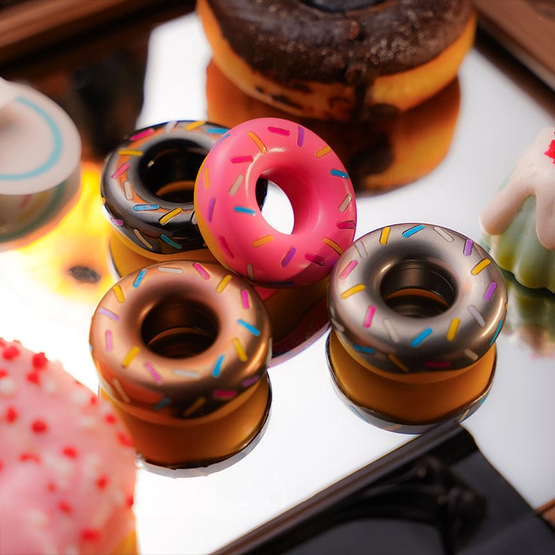 Fidget Coin – OS EDC Mini Donut | Stainless Steel Titanium Zirconium POM Haptic Coin