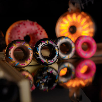Fidget Coin – OS EDC Mini Donut | Stainless Steel Titanium Zirconium POM Haptic Coin