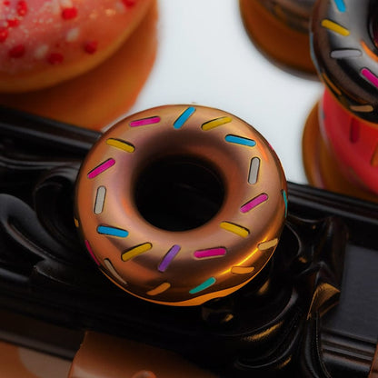 Fidget Coin – OS EDC Mini Donut | Stainless Steel Titanium Zirconium POM Haptic Coin