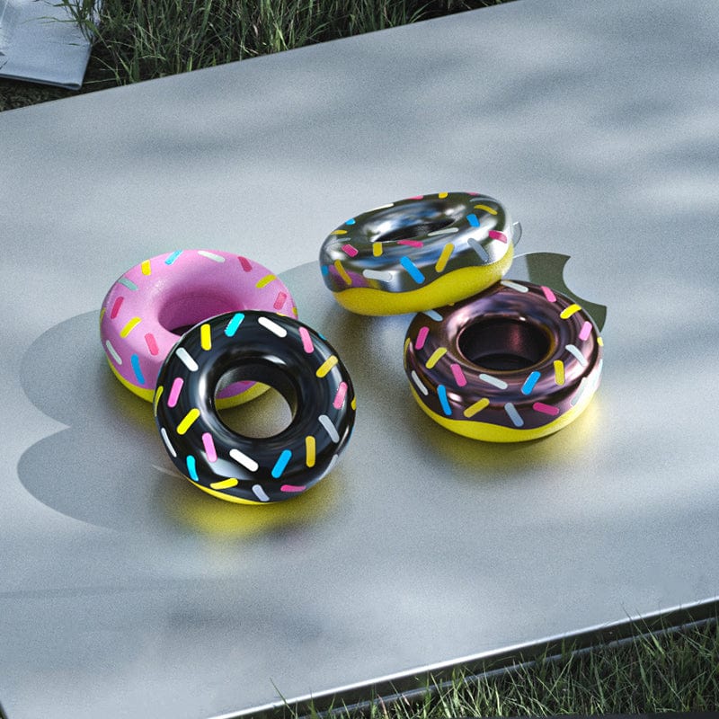 Fidget Coin – OS EDC Mini Donut | Stainless Steel Titanium Zirconium POM Haptic Coin