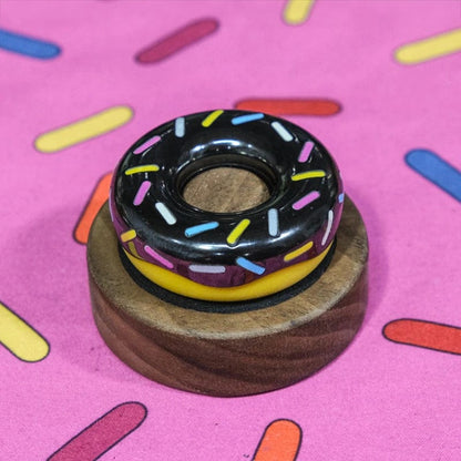 Fidget Coin – OS EDC Mini Donut | Stainless Steel Titanium Zirconium POM Haptic Coin