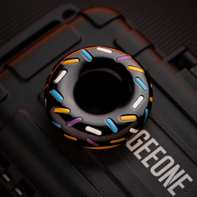 Fidget Coin – OS EDC Mini Donut | Stainless Steel Titanium Zirconium POM Haptic Coin