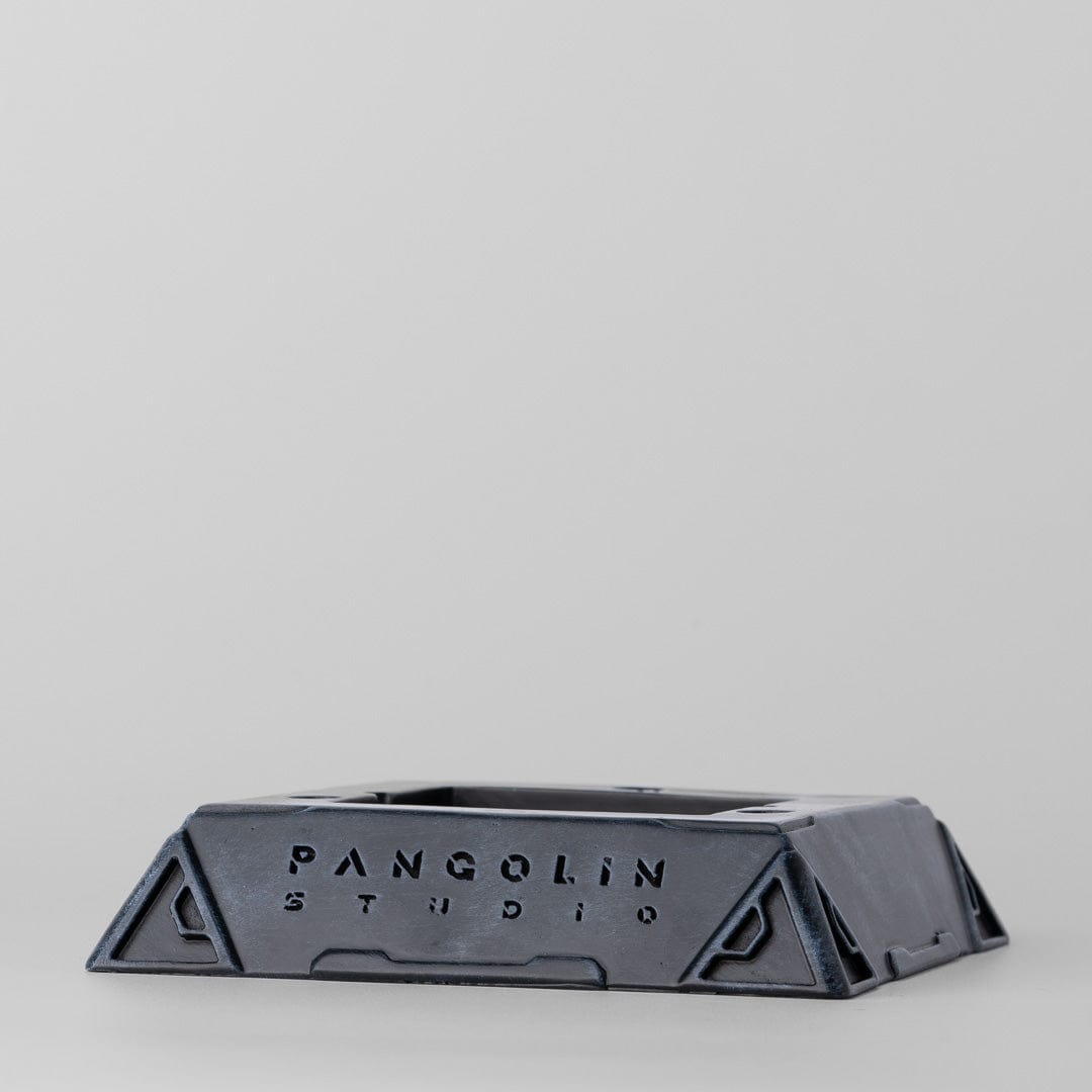 EDC Spinner Stand – Pangolin Pyramid Spinner Stand | Resin Stainless Steel Display Base