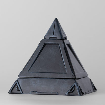 EDC Spinner Stand – Pangolin Pyramid Spinner Stand | Resin Stainless Steel Display Base