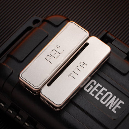 Fidget Slider – PELC TITA | Stainless Steel Titanium EDC Push Slider