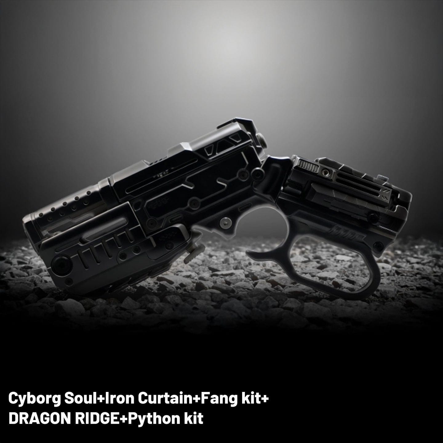 Mechanical Slider – Proxy EDC Iron Curtain | Stainless Steel Zirconium EDC Fidget