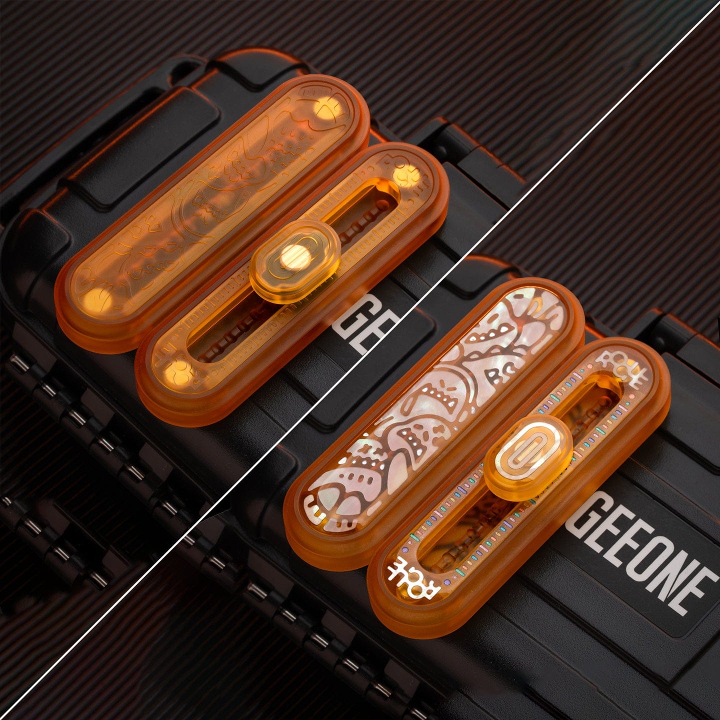 Clicker Slider – Rogue Crispy Stick | PEEK Titanium Zirconium Stainless Steel PEI EDC