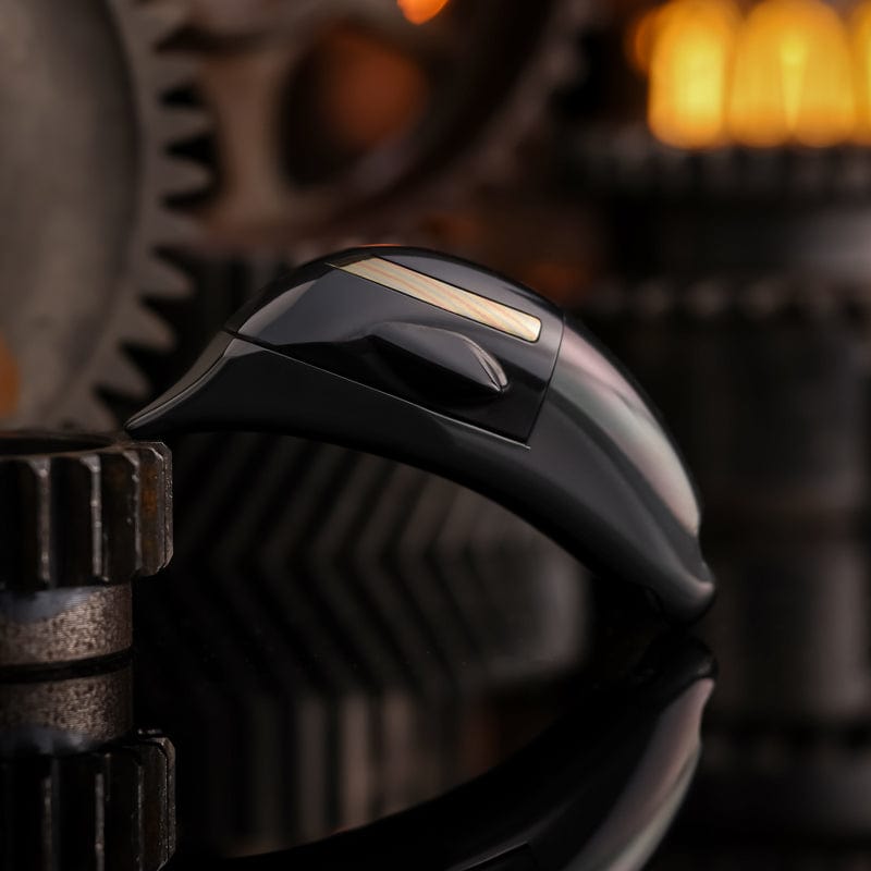Push Slider – Rogue Dolphin | Stainless Steel Zirconium EDC Fidget Slider