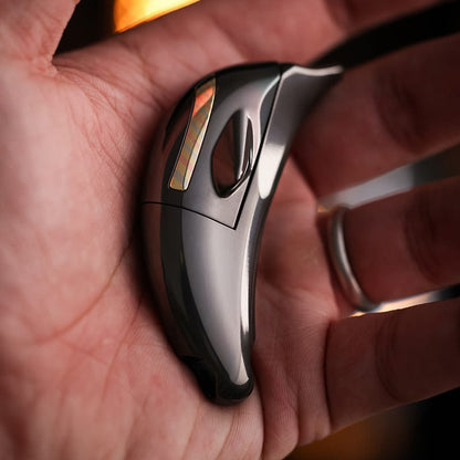 Push Slider – Rogue Dolphin | Stainless Steel Zirconium EDC Fidget Slider