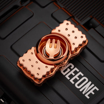Fidget Spinner – SAO EDC Biscuit Spinner | PEEK Titanium Copper Zirconium EDC