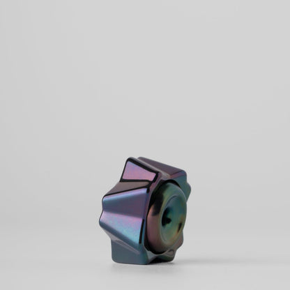 Fidget Slider EDC – SAO EDC Sakura Cake | PEI Zirconium Zircuti Mokume Superconductor Push Slider