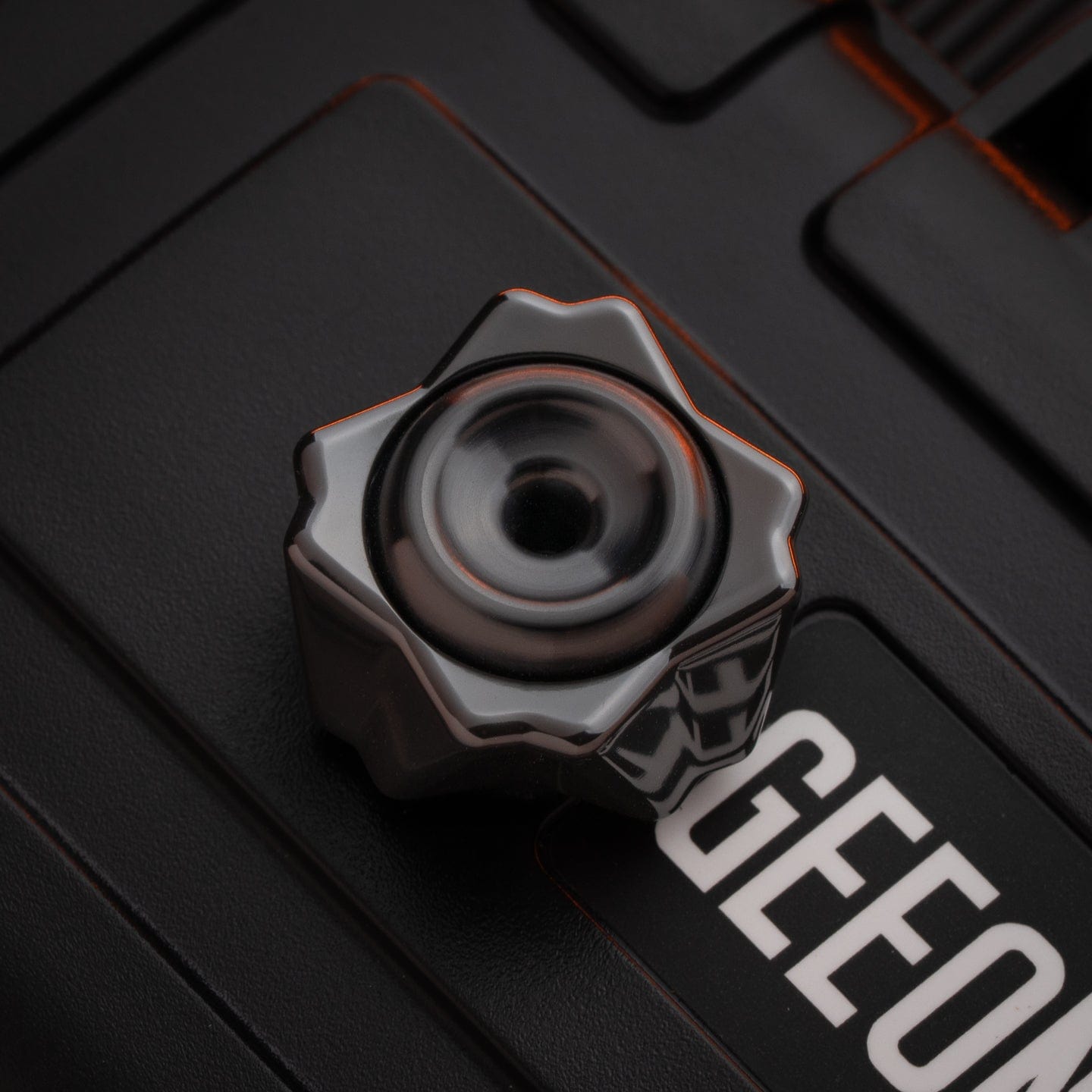 Fidget Slider EDC – SAO EDC Sakura Cake | PEI Zirconium Zircuti Mokume Superconductor Push Slider