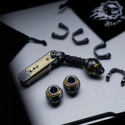 Mechanical Slider – SEKI Cyber Core | Zirconium EDC Push Slider Tactile Fidget
