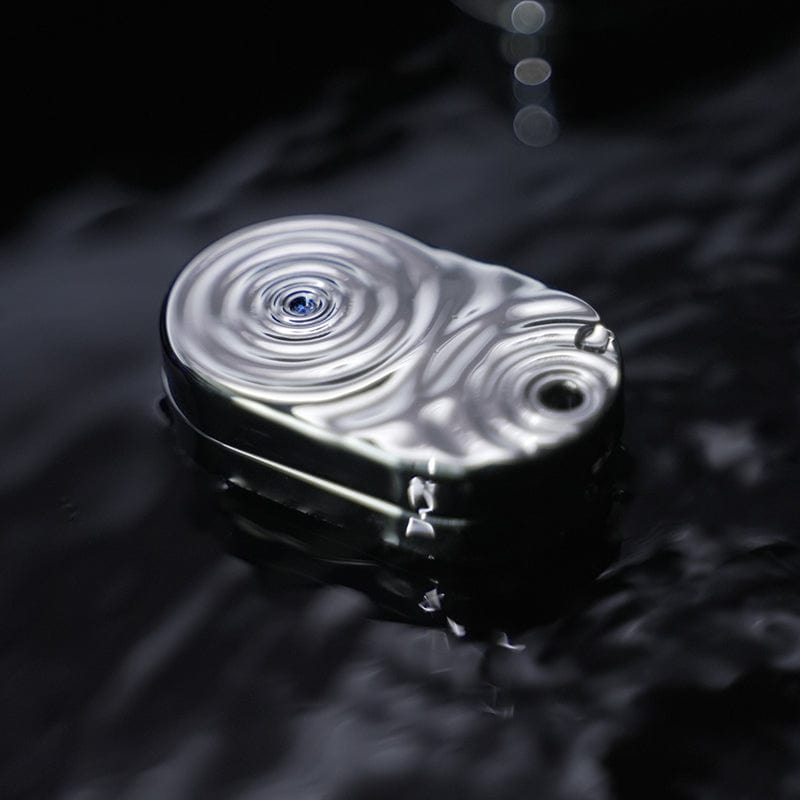 Fidget Slider – SEKI Ripple 2.0 Rain | Zirconium Stainless Steel Shell Coating EDC Push Slider
