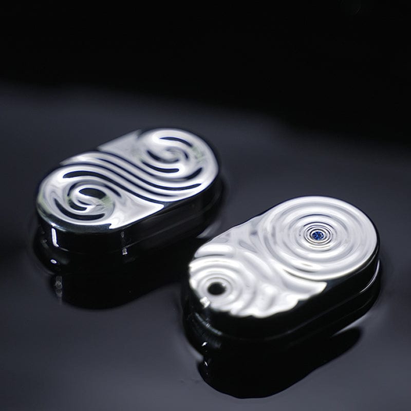Fidget Slider – SEKI Ripple 2.0 Rain | Zirconium Stainless Steel Shell Coating EDC Push Slider