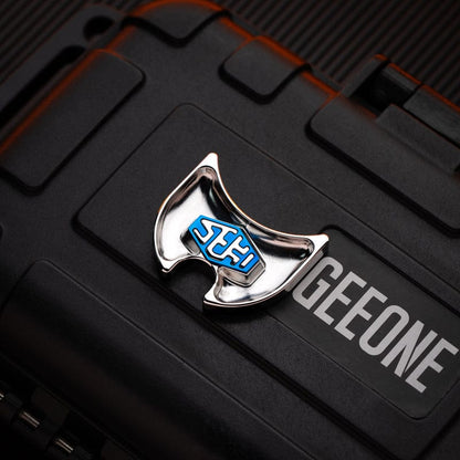 Fidget Slider – SEKI Ripple 2.0 Rain | Zirconium Stainless Steel Shell Coating EDC Push Slider