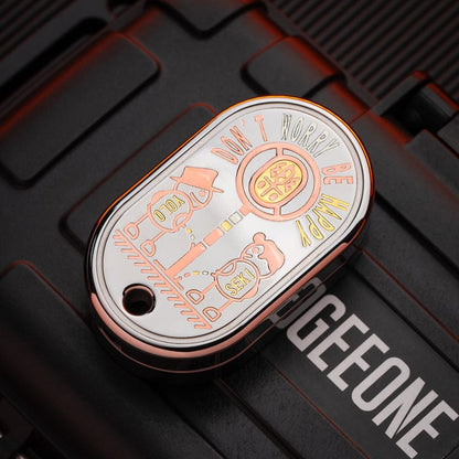 Fidget Slider – SEKI Ripple 2.0 Rain | Zirconium Stainless Steel Shell Coating EDC Push Slider