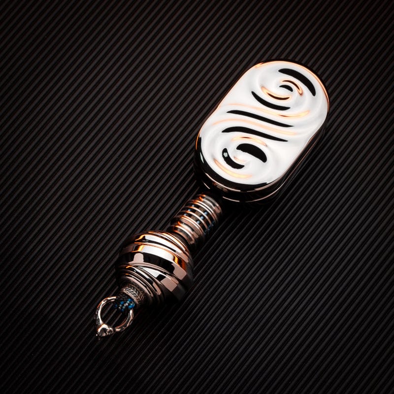 Fidget Slider – SEKI Ripple 2.0 Rain | Zirconium Stainless Steel Shell Coating EDC Push Slider
