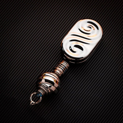 Fidget Slider – SEKI Ripple 2.0 Rain | Zirconium Stainless Steel Shell Coating EDC Push Slider