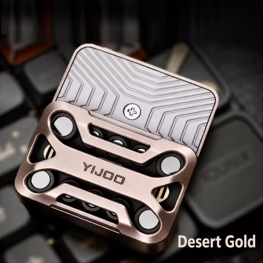 YIJOO Unbound Infinite-Position Fidget Slider — Desert Gold