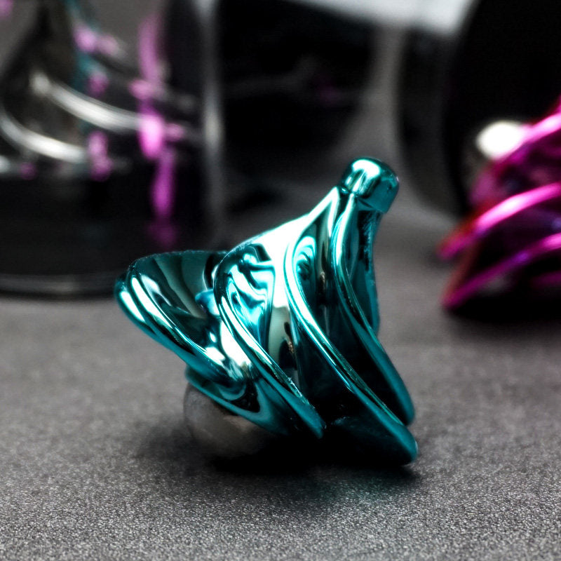 Airflow Spiral Spinning Top — Blue