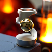Silver Body / Gold-Tone Sphere