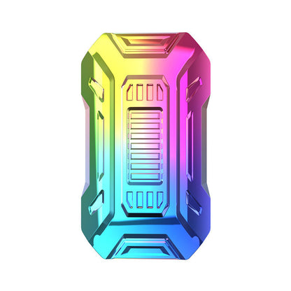 Angular Metal EDC Magnetic Fidget Slider — Rainbow