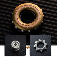 Brass Ring + Center-Lock Assembly + Lotus-Style Component