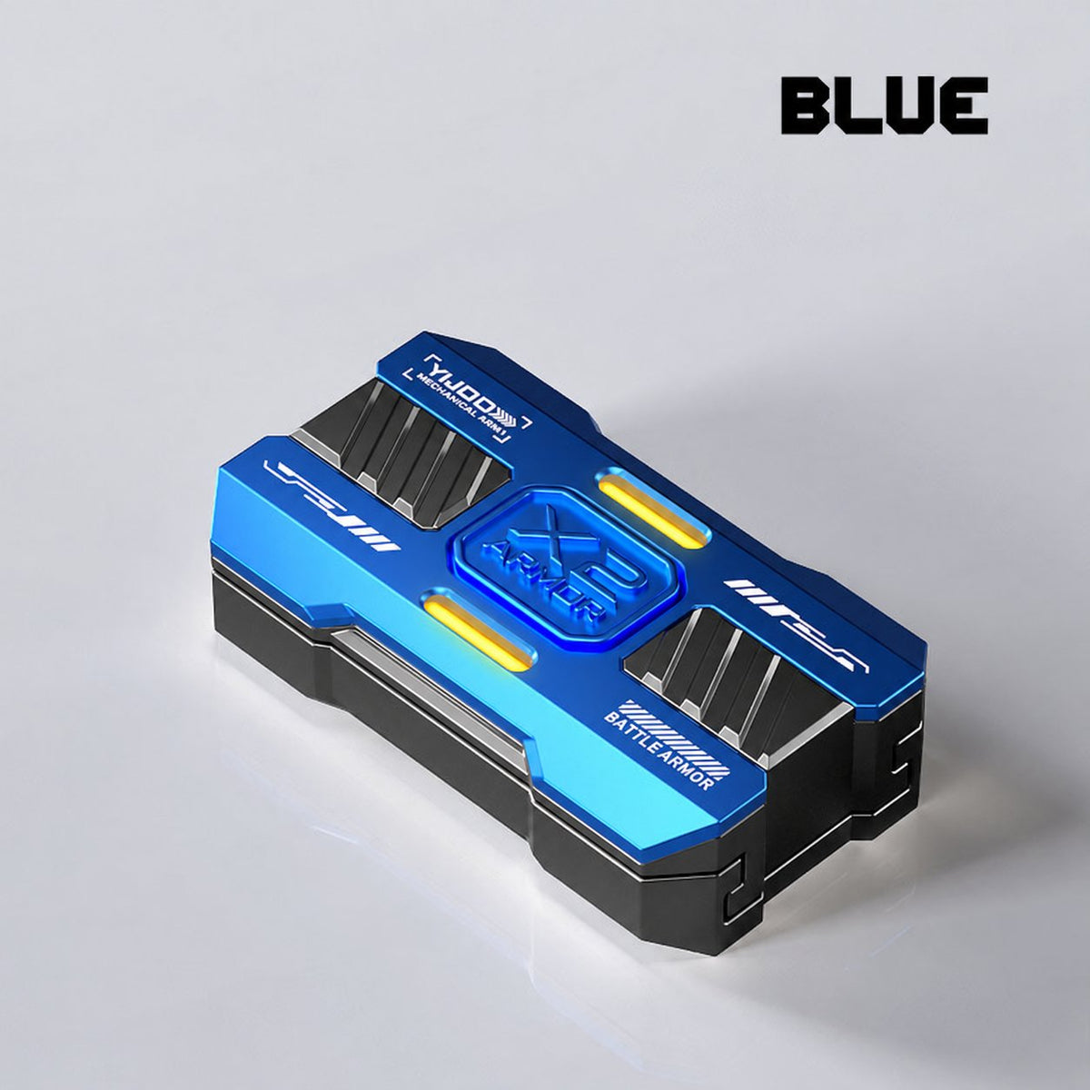 YIJOO Battle Armor X2 Mechanical Fidget Slider — Dragon Blue